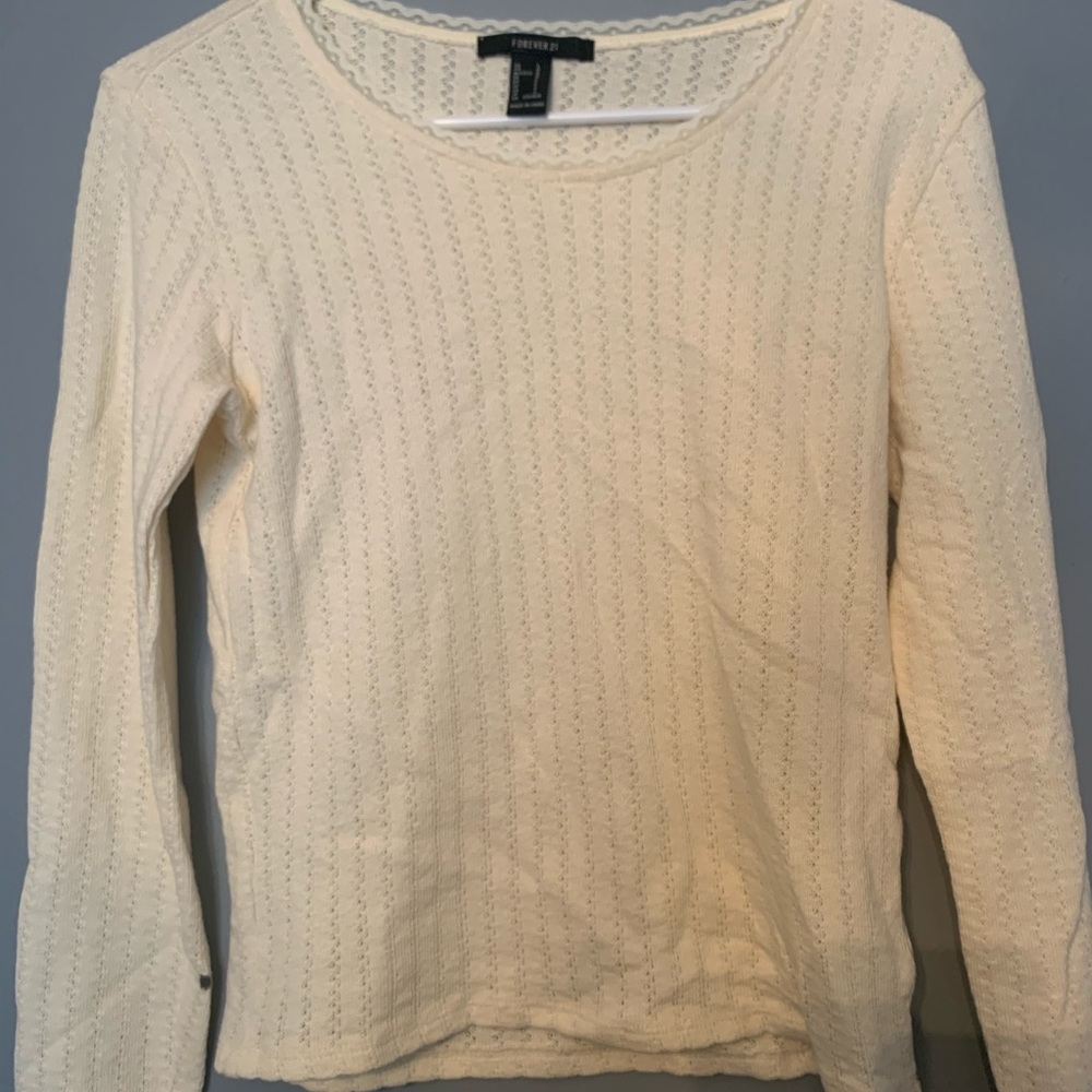 lace sweater